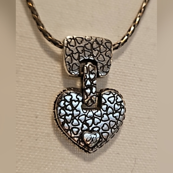 'RESERVED Julianna' Brighton Necklace | Heart | Reversible - Picture 5 of 17